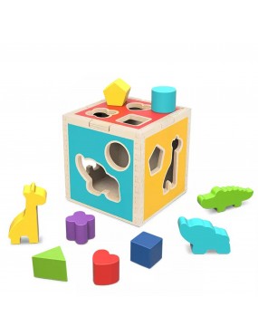 Tooky Toy Drewniany Sorter...