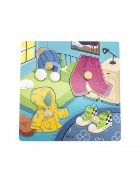 VIGA Drewniane Puzzle z...