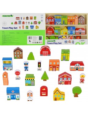 TOOKY TOY Drewniany Zestaw...