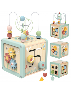 TOOKY TOY Drewniana Kostka...