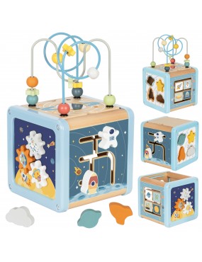 TOOKY TOY Drewniana Kostka...