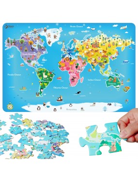 Classic World Puzzle Mapa...