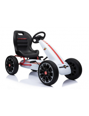 Gokart ABARTH Biały