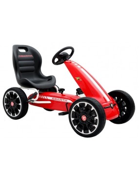 Gokart ABARTH Czerwony