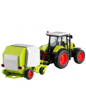 Traktor z Prasą Rolującą Do...