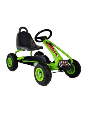 Gokart na Pedały G201 Zielony