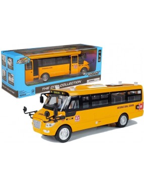 Metalowy Autobus Szkolny z...