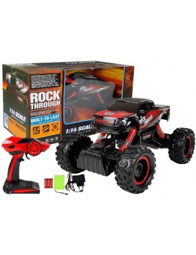 Auto terenowe RC 114 czerwony