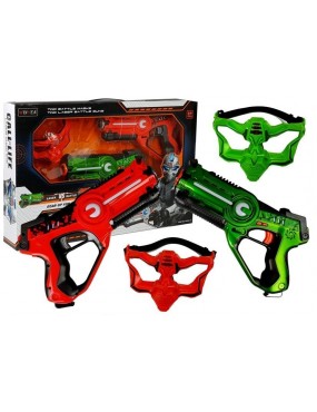 Pistolet Laserowy z maską...