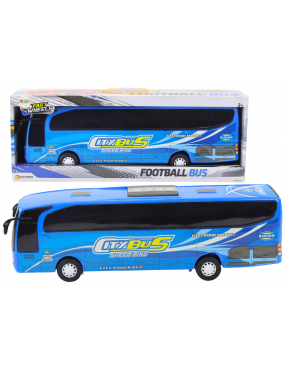Autobus wycieczkowy niebieski