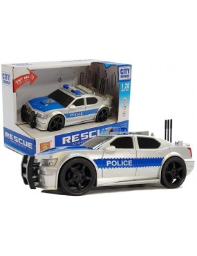 Auto Policji na Baterie...