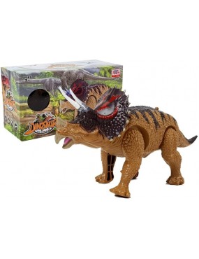 Dinozaur Triceratops Żółty...