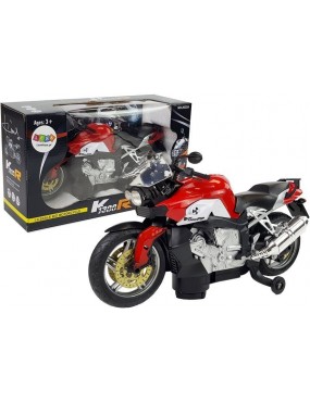 Motocykl na Baterie Czerwony
