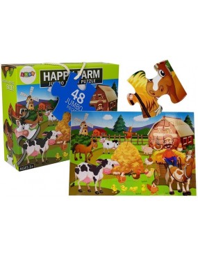 Puzzle Układanka Farma...