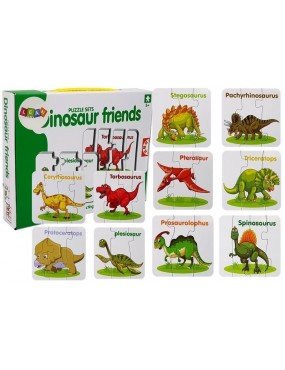 Puzzle Edukacyjne Dinozaury...