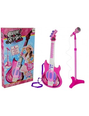 Gitara Z Mikrofonem Gwiazda...