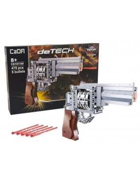 Rewolwer Pistolet z Klocków...