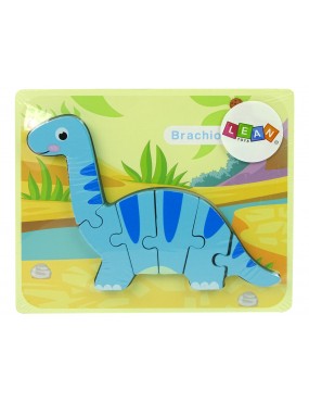 Drewniane Puzzle Dinozaur...