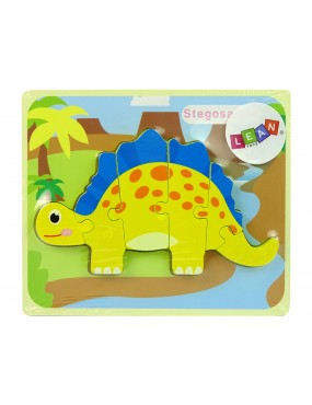 Drewniane Puzzle Dinozaur...
