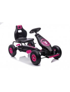 Gokart Na Pedały G18 Różowy