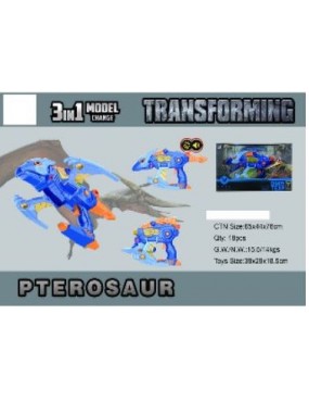 Dinozaur Pterosaur 3w1...