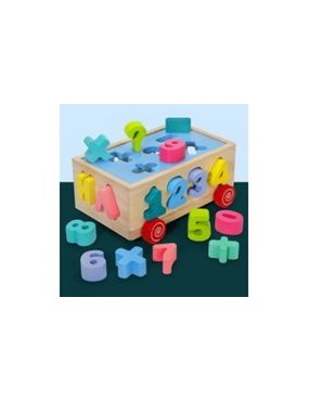 drewniany sorter edukacyjny