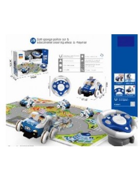 Zestaw Auto R/C Policja...