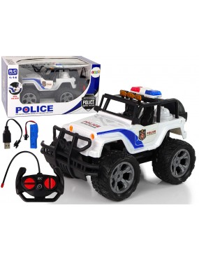 Auto R/C Policja Jeep...