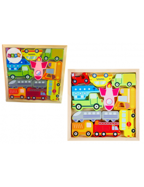 Drewniane Puzzle Środki...