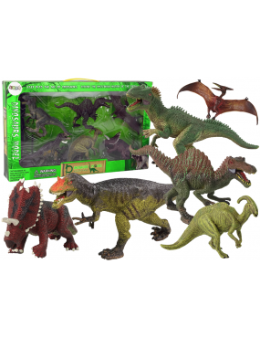 Duży Zestaw Dinozaurów 6...