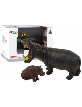 Zestaw 2 Figurek Hipopotam...