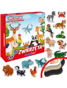 Zestaw Magnesów Zwierzęta...