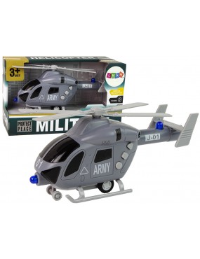 Helikopter Wojskowy Szary...