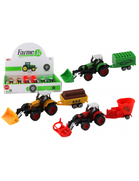 Traktor Z Przyczepą Koparka...