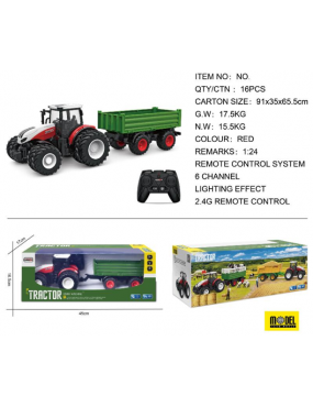 Traktor z przyczepą R/C