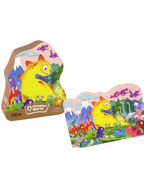 Puzzle Dinozaur Wulkan 48...