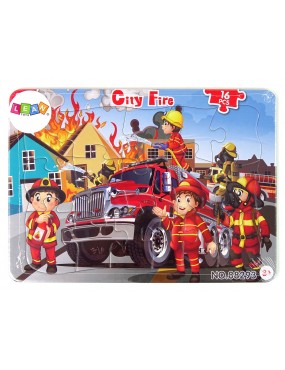 Edukacyjne Puzzle Straż...