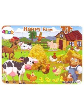 Edukacyjne Puzzle Farma...