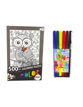 Puzzle Do Kolorowania 500...