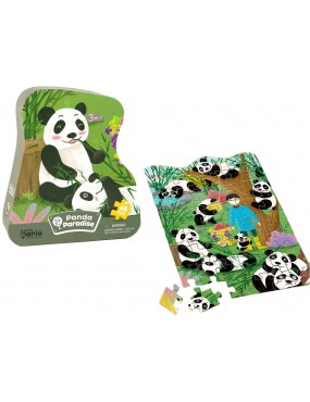 Puzzle Panda Las Bambusowy...