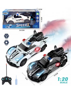 Pojazd Policja R/C Czarny