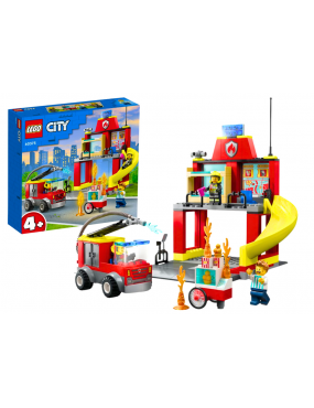 Klocki LEGO CITY Remiza...