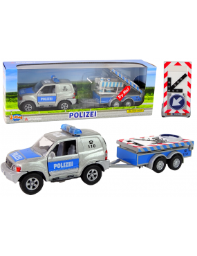 Auto Policja z Przyczepą...