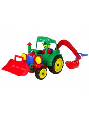 Duży Traktor Koparka Z...