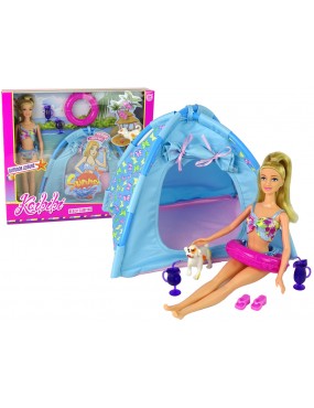 Zestaw Lalka Camping Namiot...