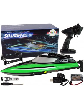 Motorówka R/C 2,4G Zielona...