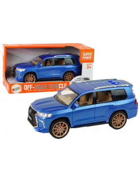 Auto Pojazd Niebieski 1:14...