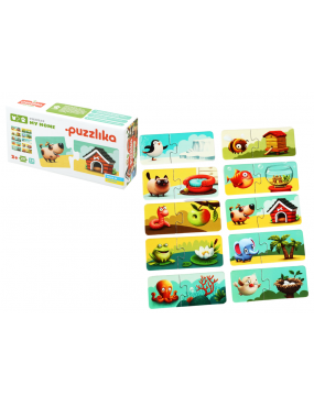 Puzzle "Mój dom" Łamigłówka...