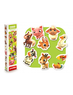 Puzzle Zwierzęta Wiejskie 8...
