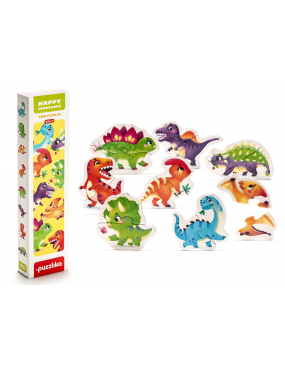 Puzzle Szczęśliwe Dinozaury...